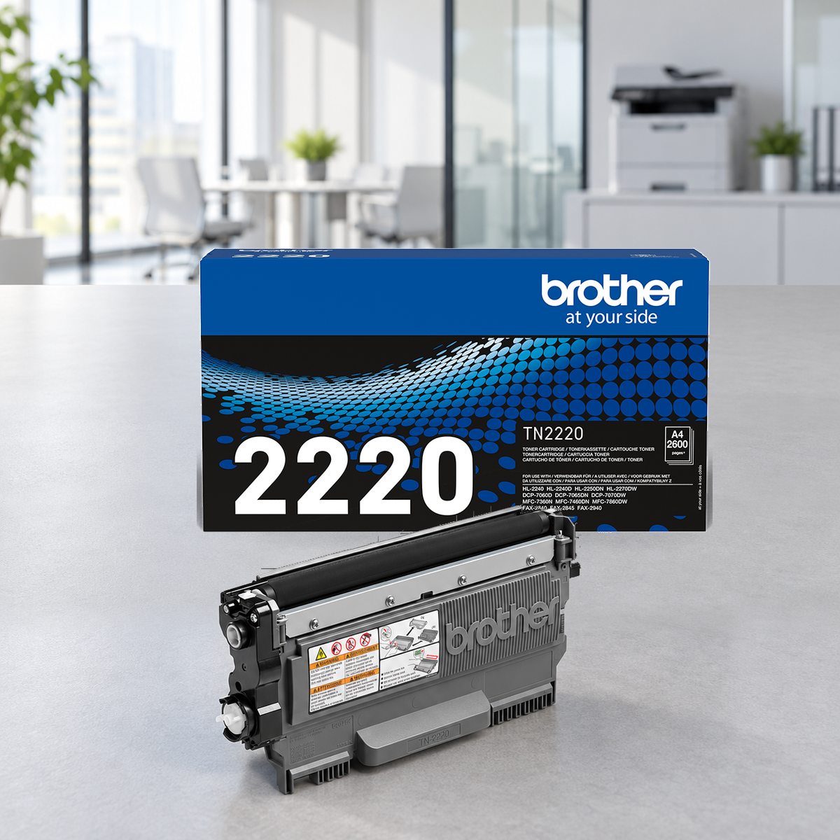 Brother TN-2220 originele toner zwart