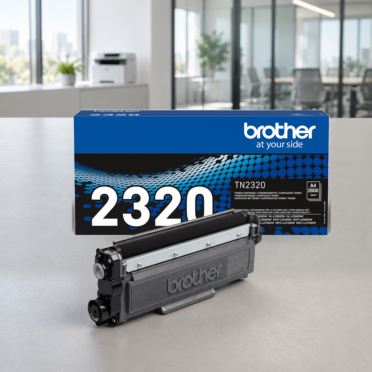 Brother TN-2320 originele toner zwart