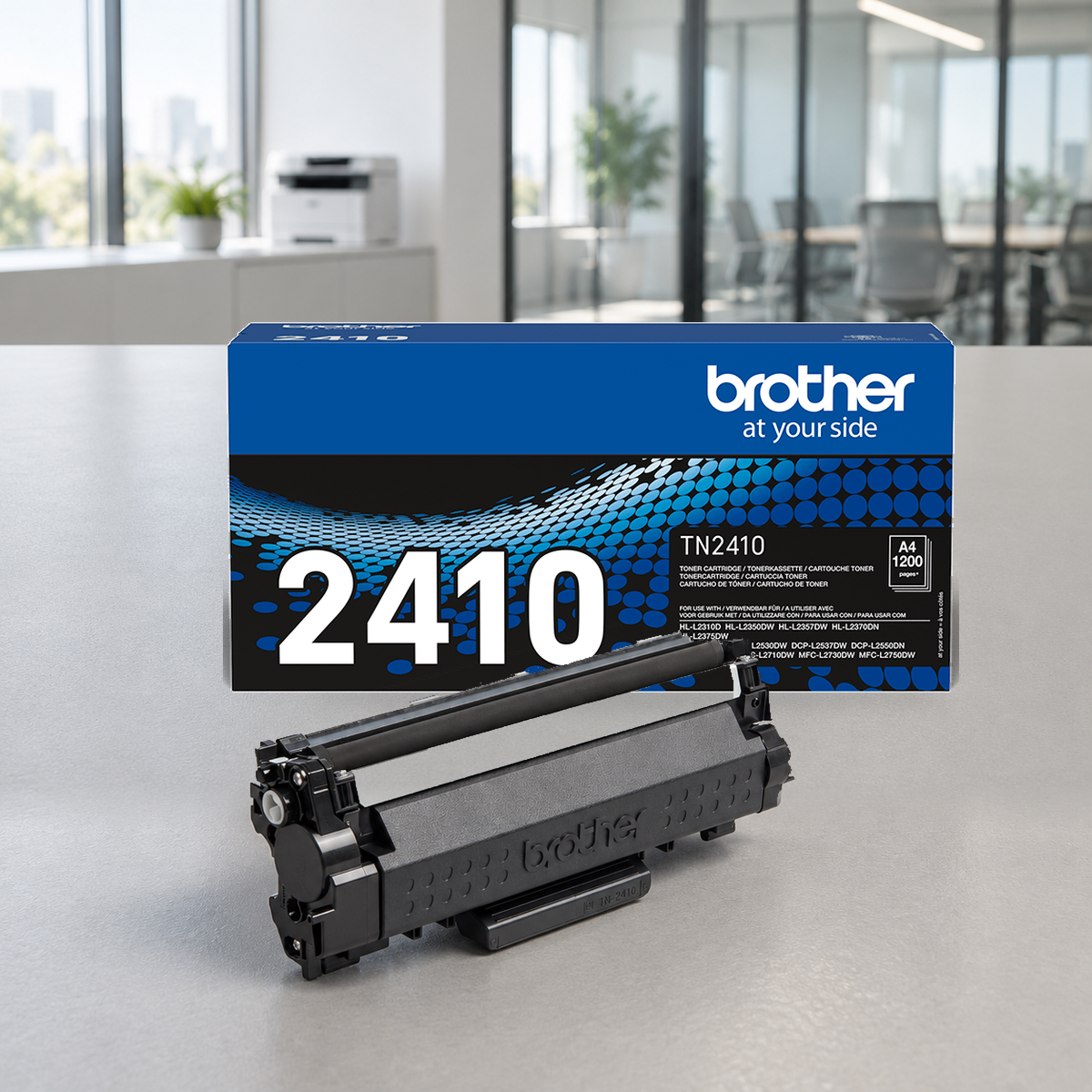 Brother TN-2410 originele toner zwart