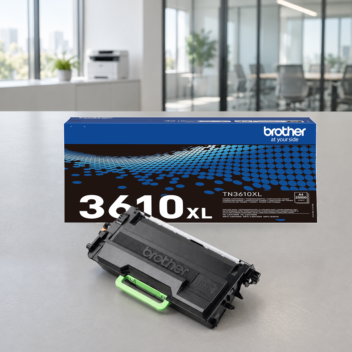 Brother TN-3610XL originele toner zwart