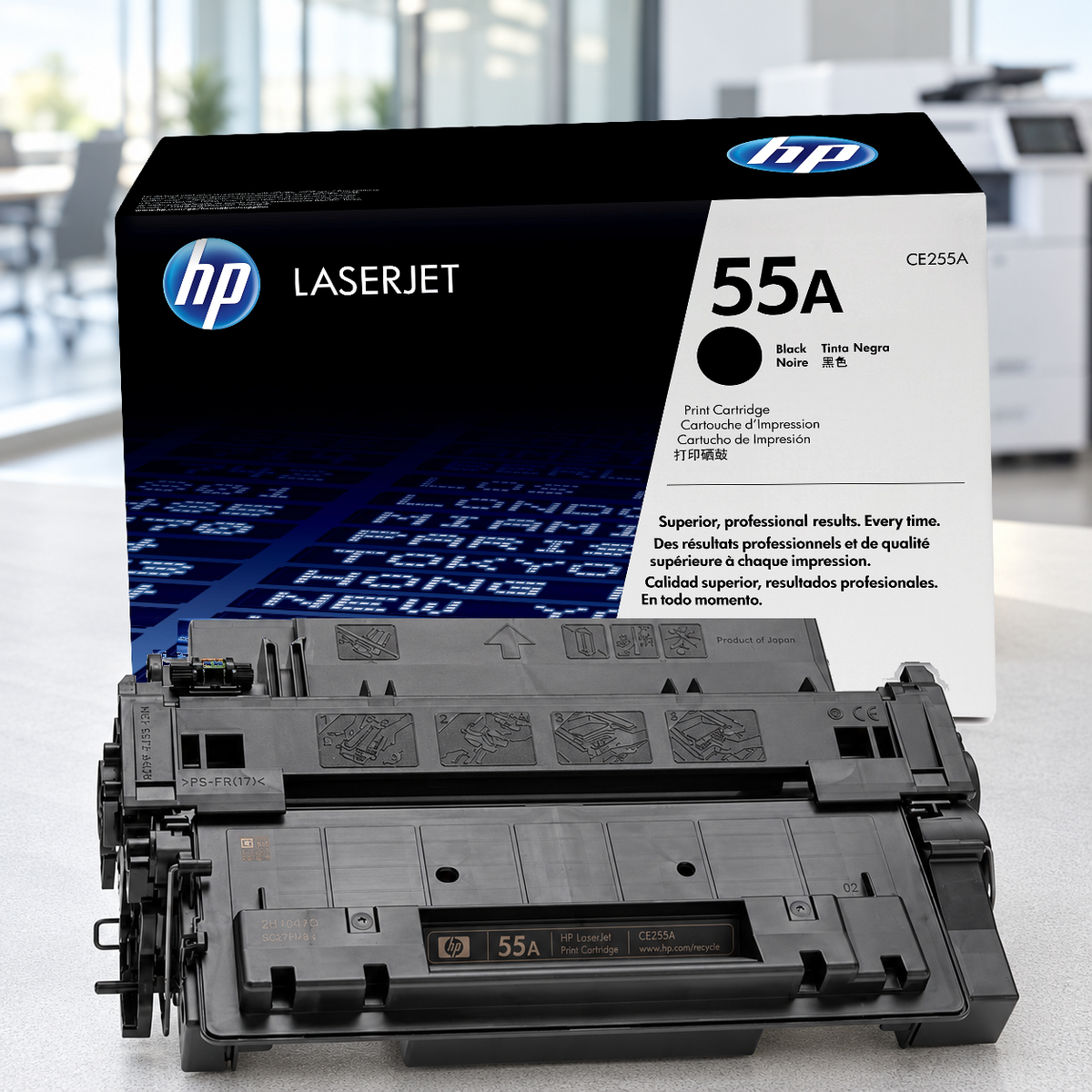 HP 55A (CE255A) originele toner zwart