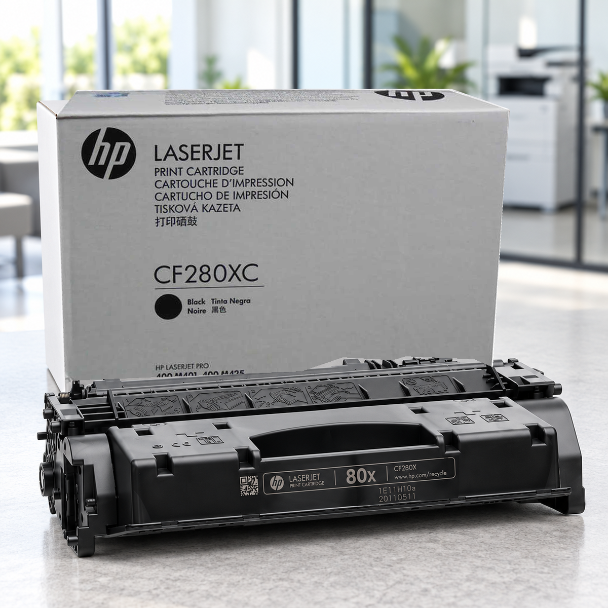 HP 80XC (CF280XC) originele toner zwart