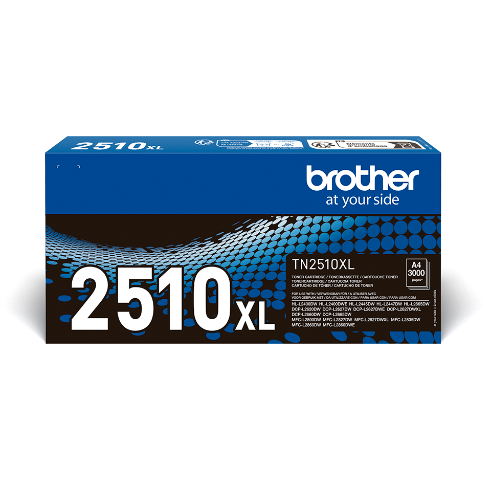 Brother TN-2510XL originele toner zwart