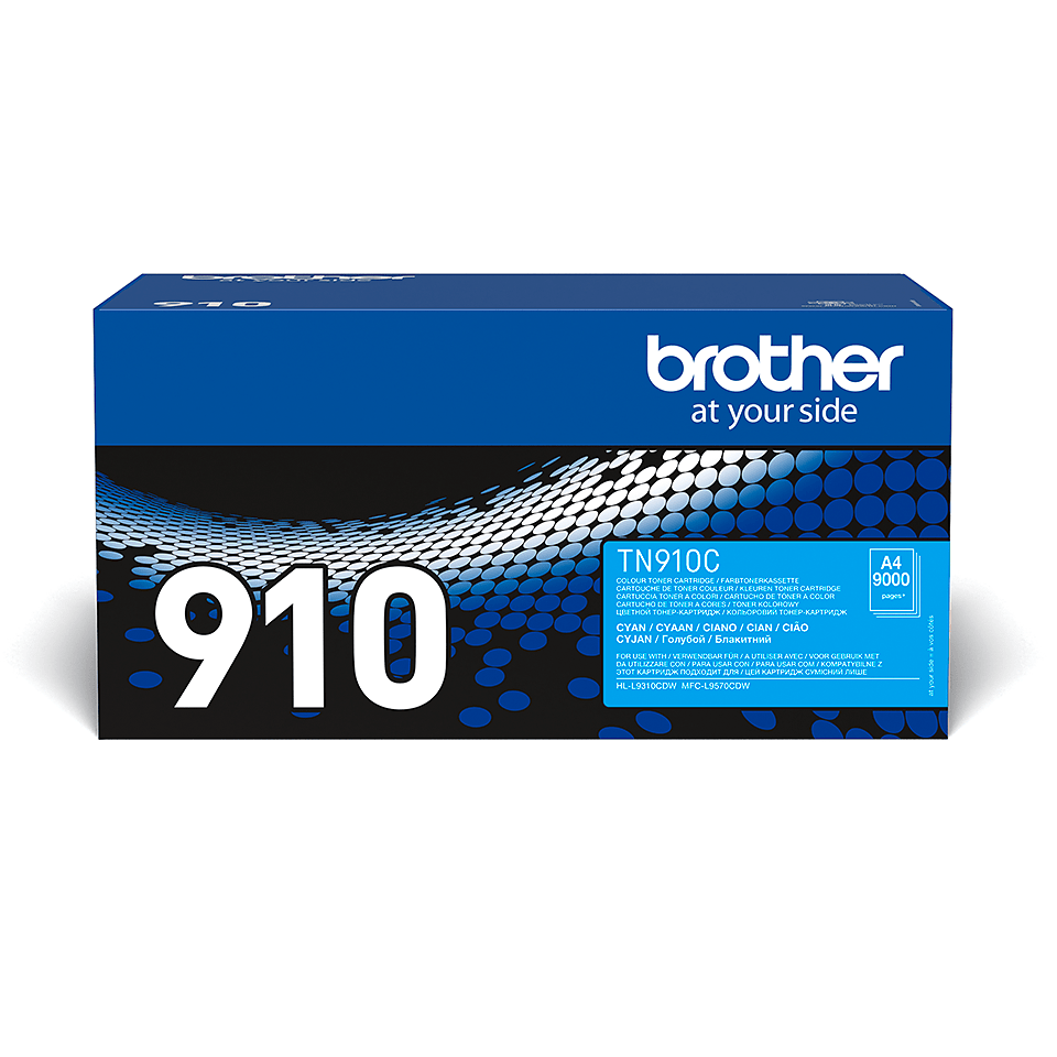 Brother TN-910 originele tonerset – zwart, cyaan, magenta en geel