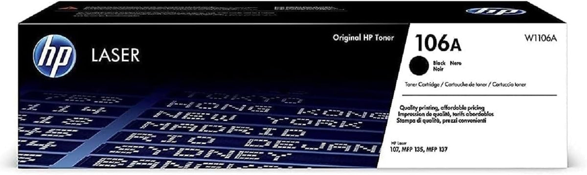 HP 106A (W1106A) originele toner zwart
