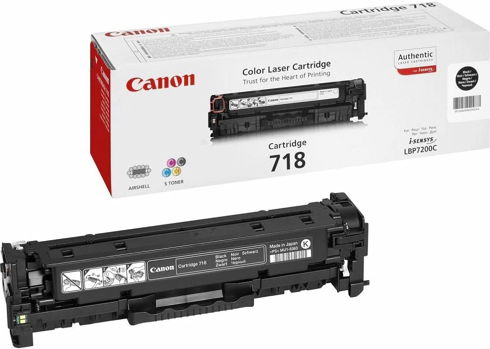 Canon 718 (2662B002) originele toner zwart