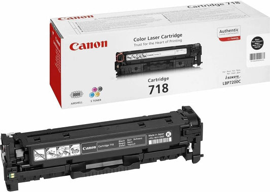 Canon 718 (2662B002) originele toner zwart
