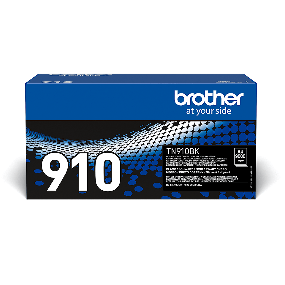 Brother TN-910 originele tonerset – zwart, cyaan, magenta en geel