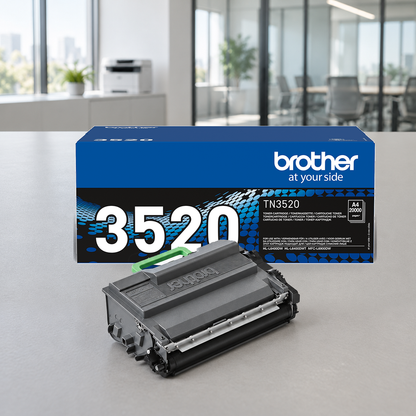 Brother TN-3520 originele toner zwart