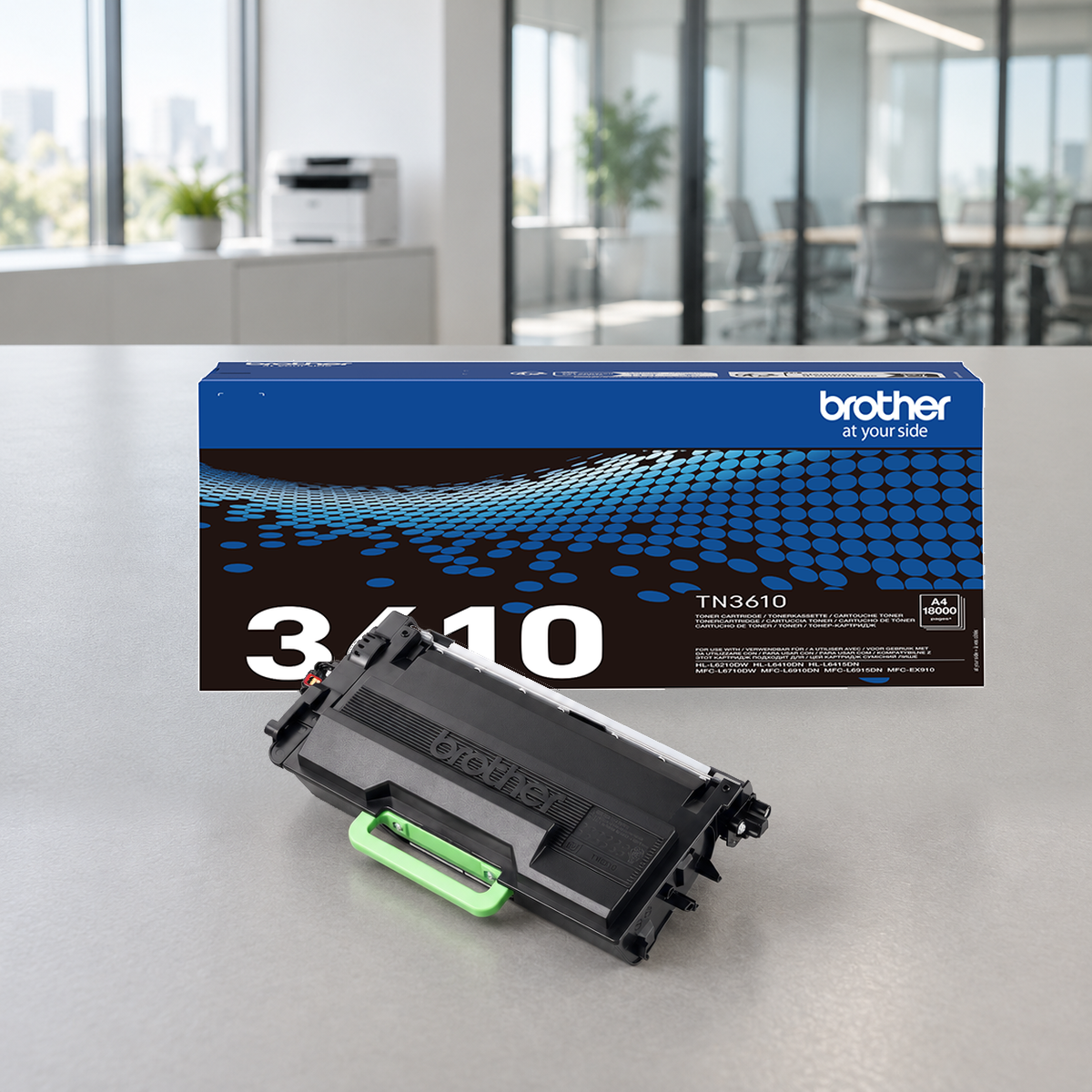 Brother TN-3610 originele toner zwart