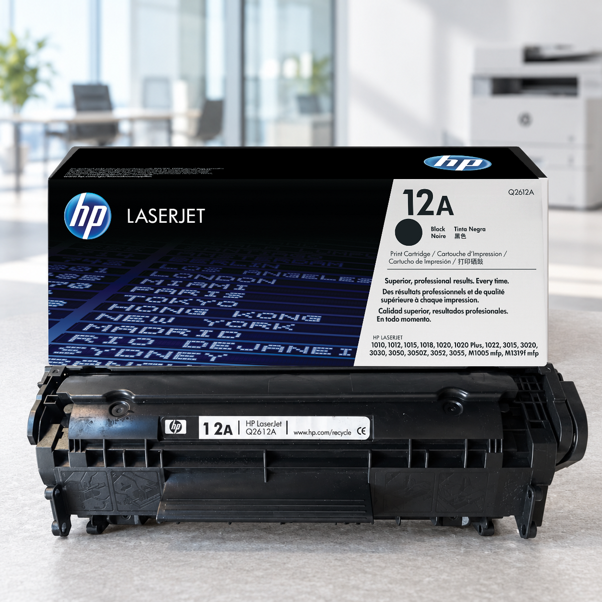 HP 12A (Q2612A) originele toner zwart