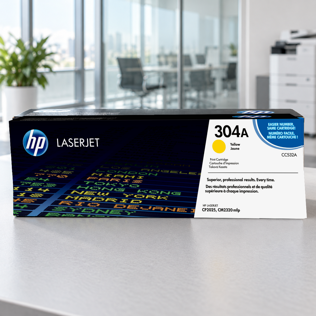HP 304A (CC532A) Original-Toner Gelb