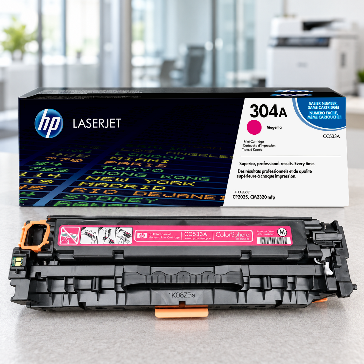 HP 304A (CC533A) originele toner magenta