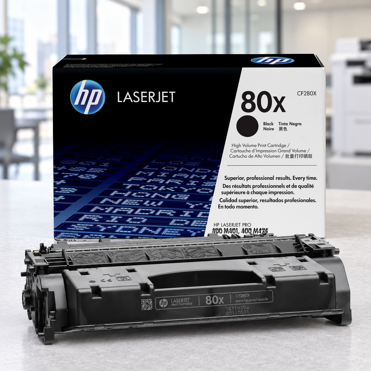 HP 80X (CF280X) originele toner zwart
