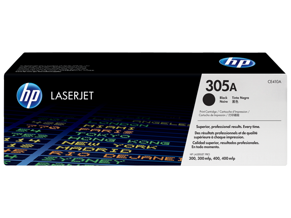 HP 305A (CE410A) originele toner zwart