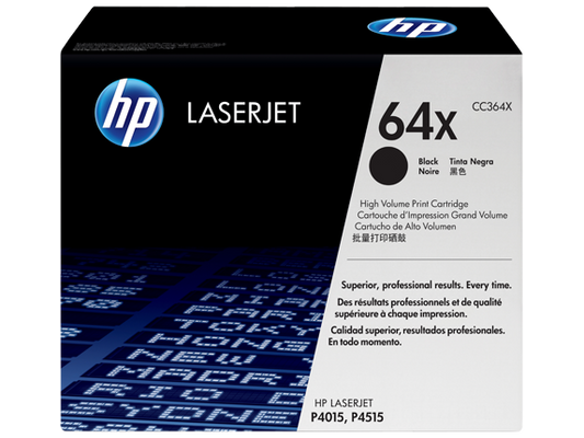 HP 64X (CC364X) originele toner zwart