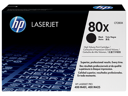 HP 80XC (CF280XC) originele toner zwart