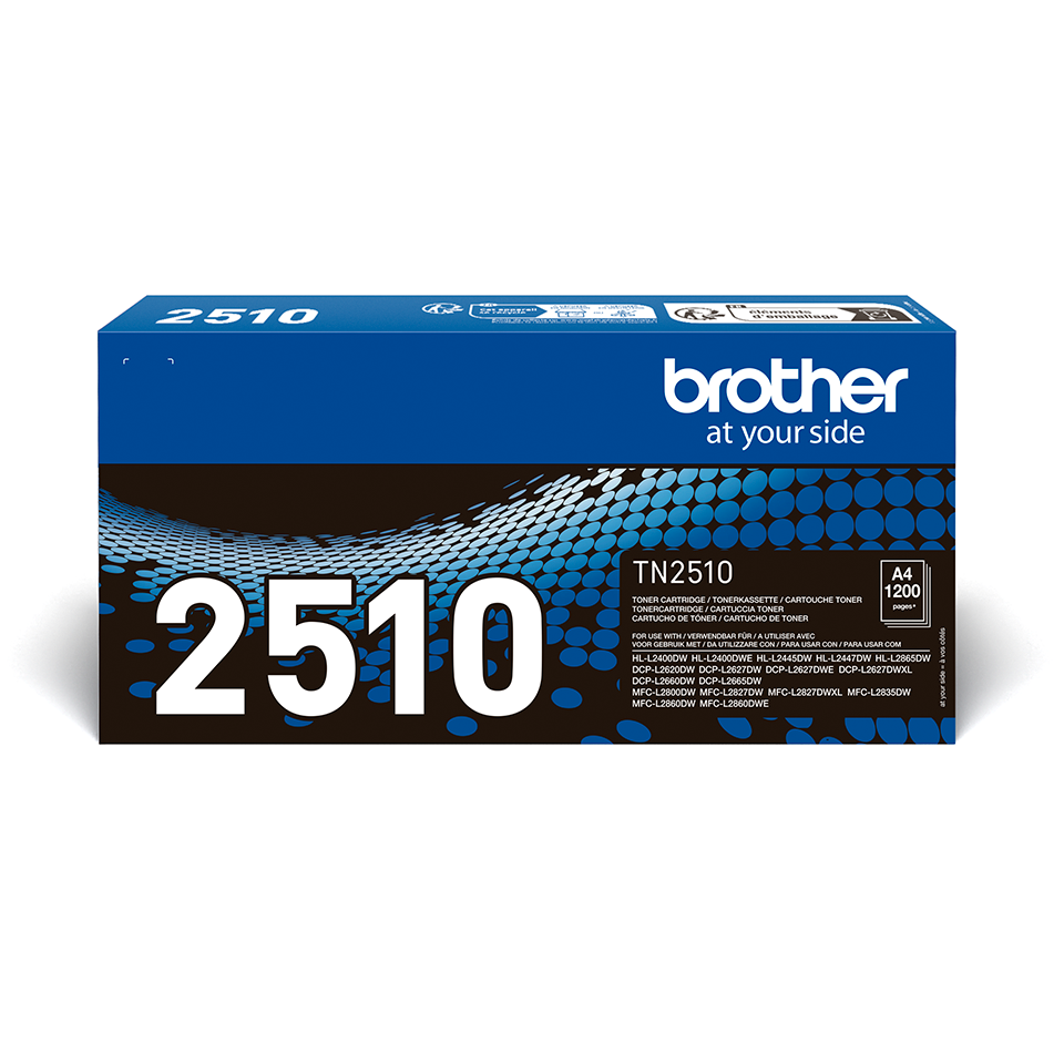 Brother TN-2510 originele toner zwart