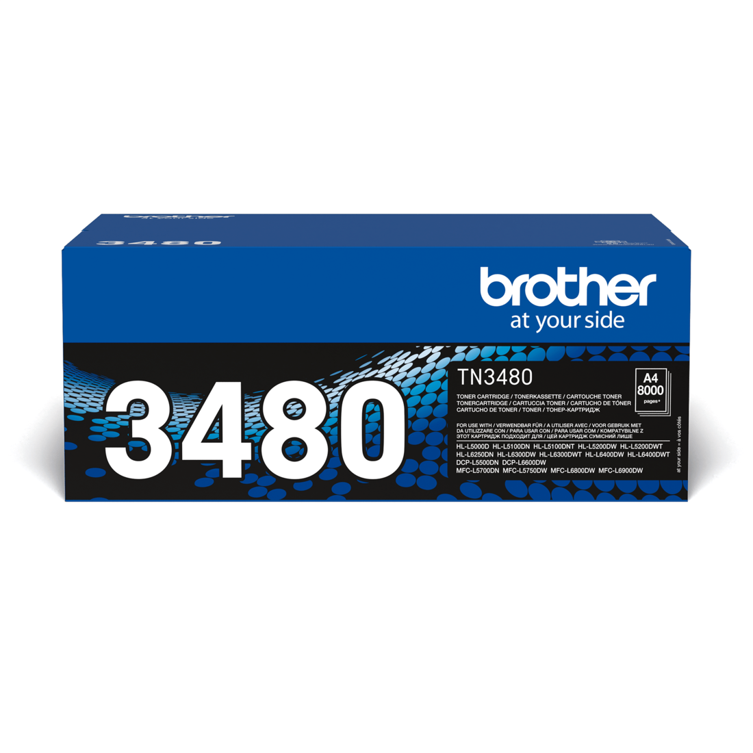 Brother TN-3480 originele toner zwart