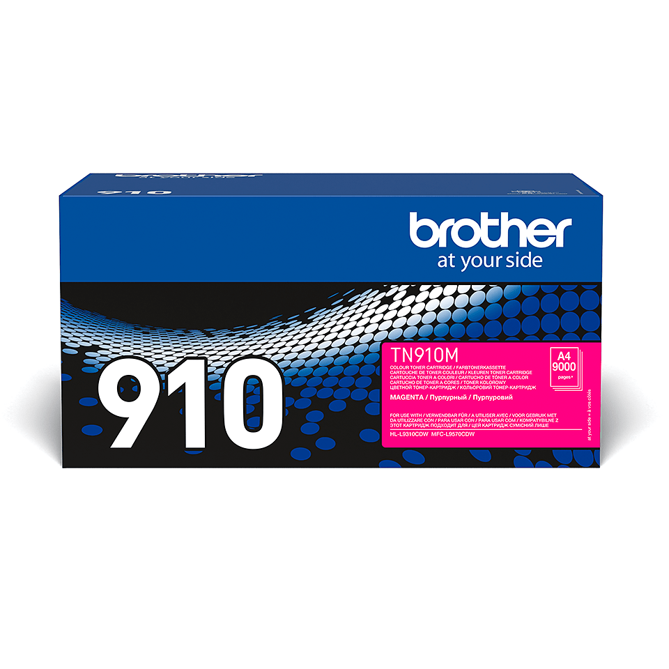 Brother TN-910 originele tonerset – zwart, cyaan, magenta en geel