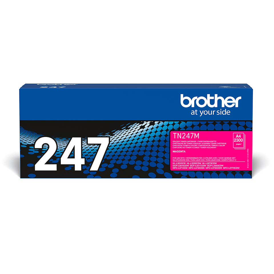 Brother TN-247 originele tonerset – zwart, cyaan, magenta en geel