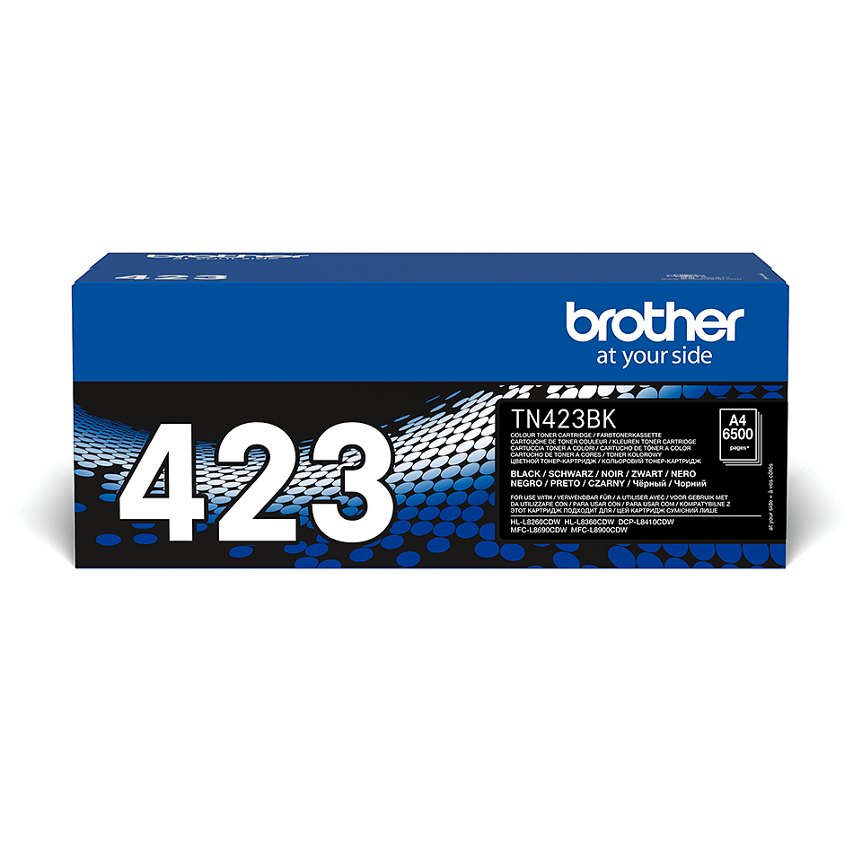 Brother TN-423 originele tonerset – zwart, cyaan, magenta en geel