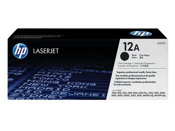 HP 12A (Q2612A) originele toner zwart